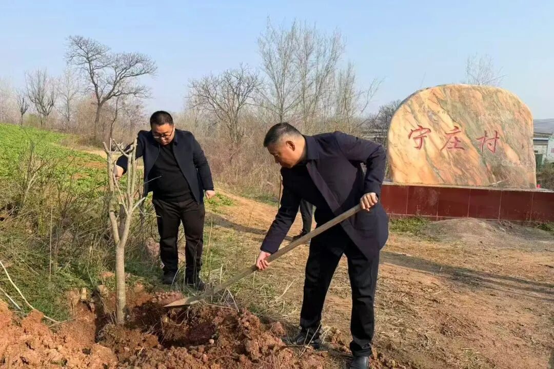 郏县人民检察院组织开展义务植树活动